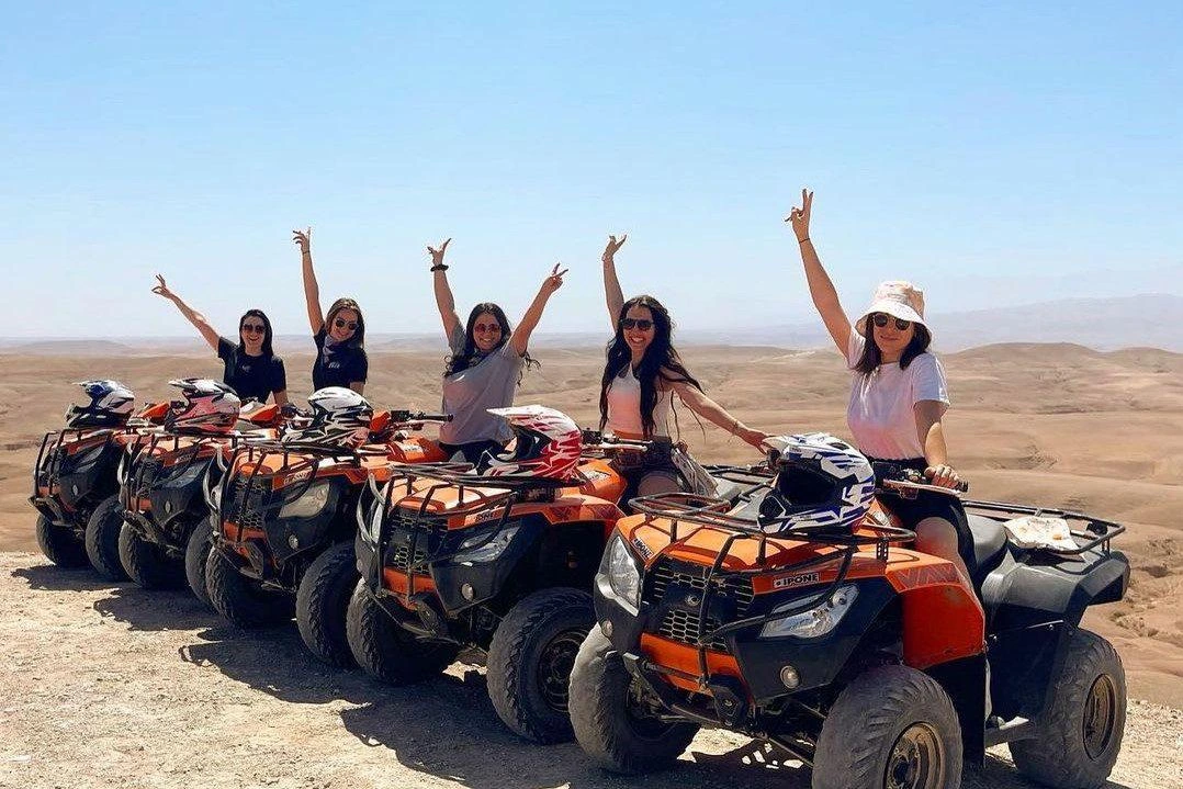 Thrilling Quad Bike Experience with Hotel Pickup